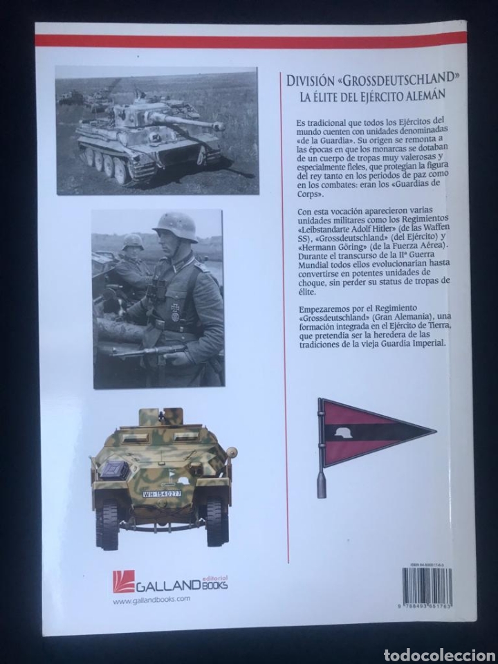 Libros de segunda mano: Divisi&oacute;n grossdeutschland la &eacute;lite del ej&eacute;rcito alem&aacute;n - Foto 3