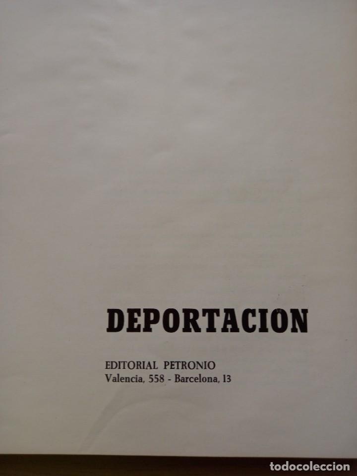 Libros de segunda mano: Deportacion - Foto 3