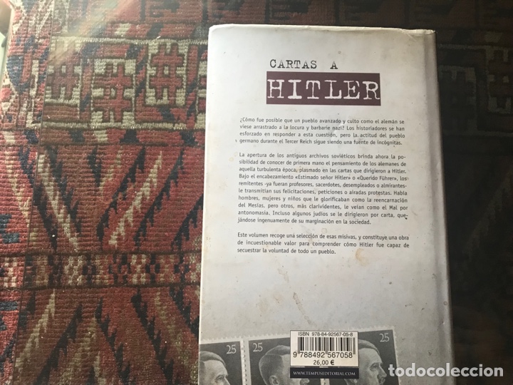 Libros de segunda mano: Cartas a Hitler. Henrik Eberle. Tempus - Foto 3