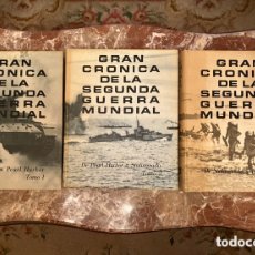Libros de segunda mano: GRAN CRÓNICA DE LA II GUERRA MUNDIAL. 3 TOMOS.. Lote 362952970