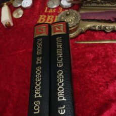 Libros de segunda mano: PROCESO DE EICHMANN, Y PROCESOS DE MOSCÚ. Lote 364079216