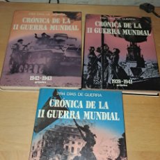 Libros de segunda mano: CRÓNICA DE LA II GUERRA MUNDIAL. 3 TOMOS.VER DESCRIPCIÓN. Lote 364640596