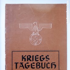 Libros de segunda mano: KRIEGSTAGEBUCH ADOLF HITLER NS ALEMANIA NAZI ESVÁSTICA WEHRMACHT RUDOLF HESS. Lote 364708966