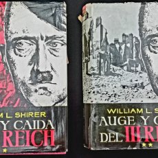 Libros de segunda mano: AUGE Y CAIDA DEL TERCER REICH. WILLIAN L. SHIRER. Lote 365332466