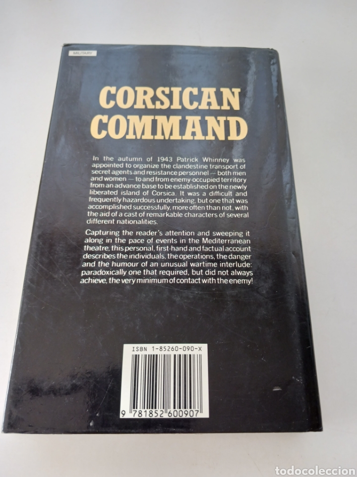 Libros de segunda mano: Corsican Command, Patrick Whinney, 1989 ingl&eacute;s - Foto 6