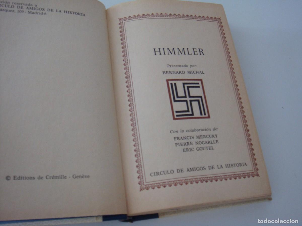 Libros de segunda mano: HIMMLER CIRCULO AMIGOS DE LA HISTORIA - Foto 3