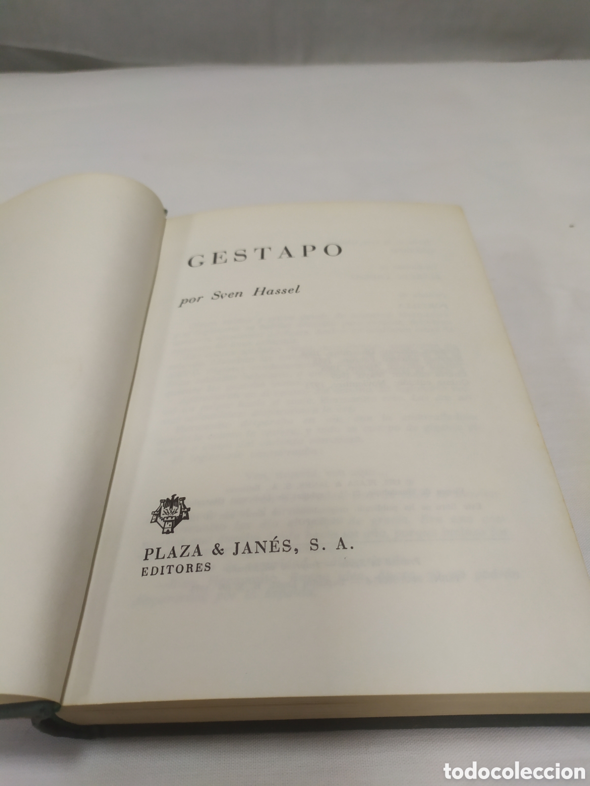 Libros de segunda mano: Gestapo. Sven Hasel, 1973 - Foto 2