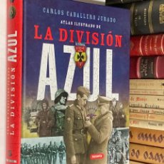 Libros de segunda mano: ATLAS ILUSTRADO DE LA DIVISIÓN AZUL - 2ª GUERRA MUNDIAL MILITAR