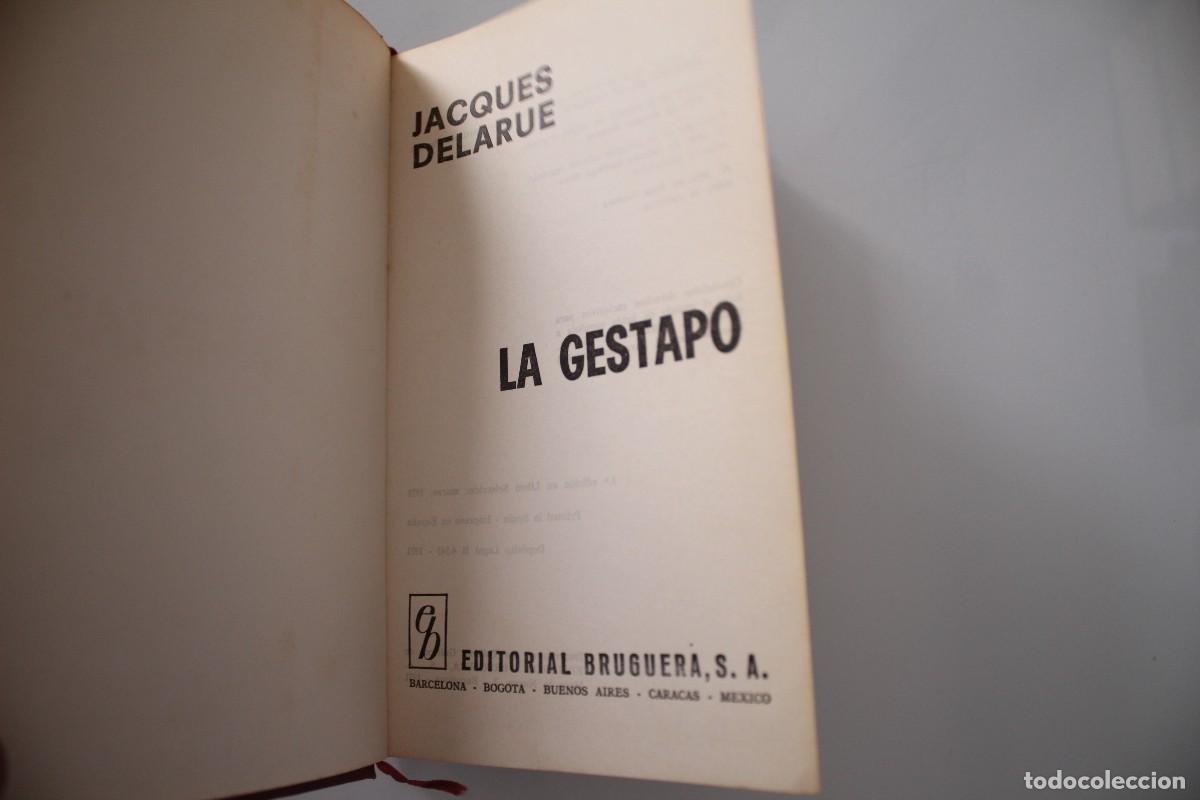 Libros de segunda mano: GESTAPO JACQUES DELARUE - Foto 1