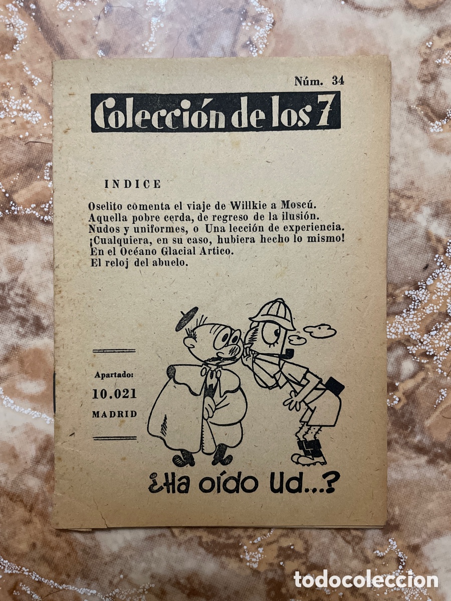 Libros de segunda mano: Colecci&oacute;n de los 7 (n&uacute;mero 34) - Foto 1