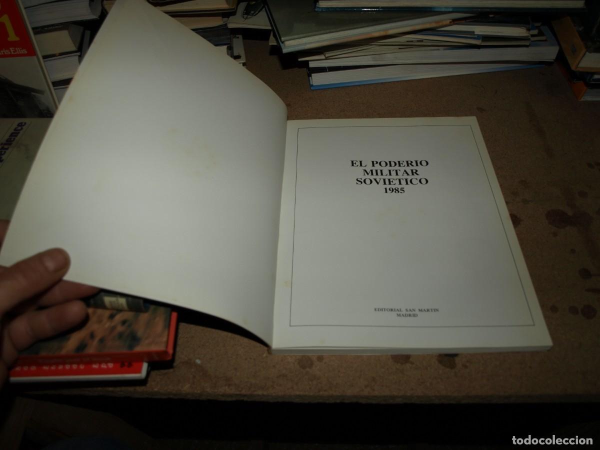 Libros de segunda mano: El poder militar sovietico, 1985. Editorial San martin 1985 - Foto 2