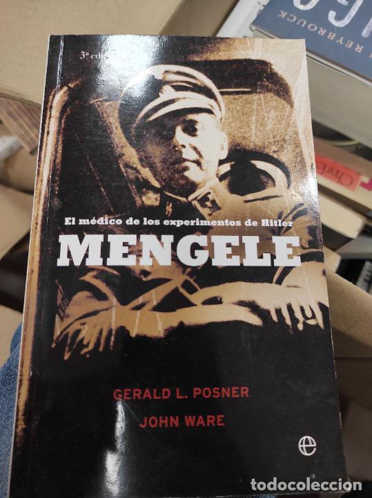 Libros de segunda mano: Mengele. Gerald L. Posner. John Ware - Foto 1
