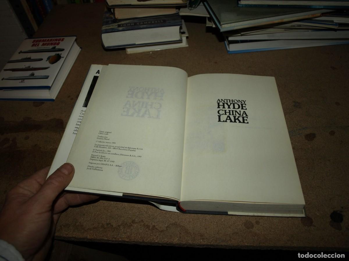 Libros de segunda mano: China Lake, Anthony Hyde, Ediciones B - Foto 2