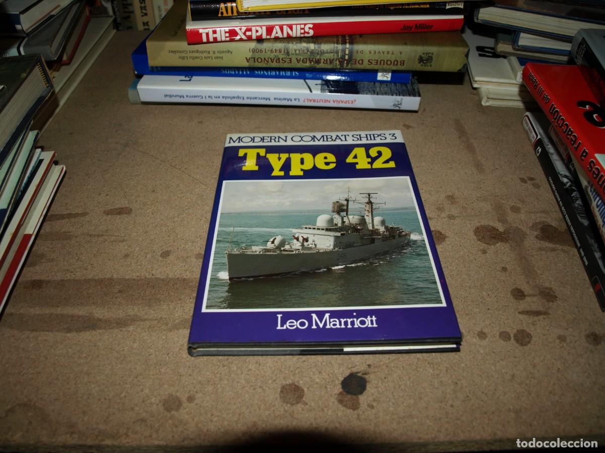 Libros de segunda mano: Leo Marriott, Type 42, Modern combat ships 3 - Foto 1