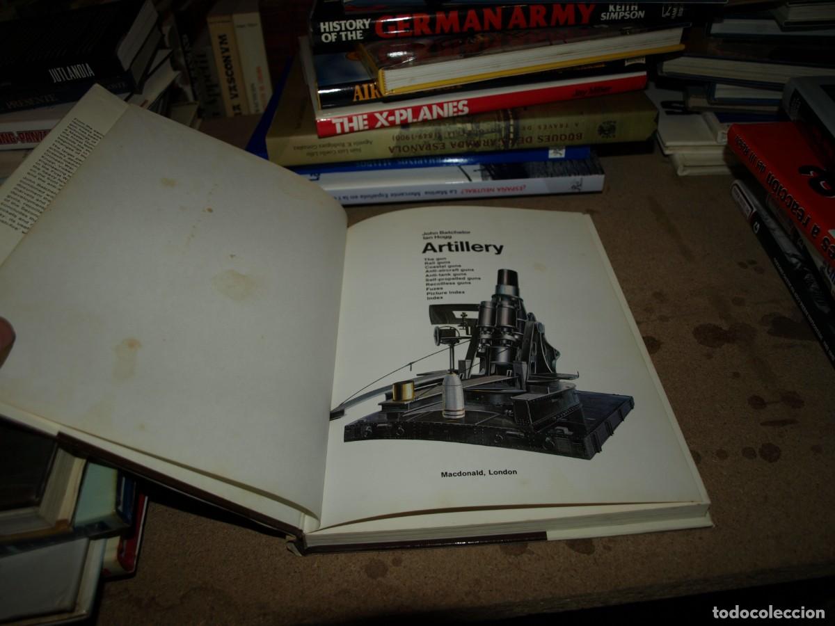 Libros de segunda mano: John Batchelor, Artillery - Foto 2