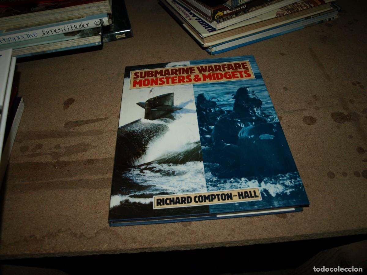 Libros de segunda mano: Submarine warfare, Monsters Midgets, Richard Compton Hall - Foto 1