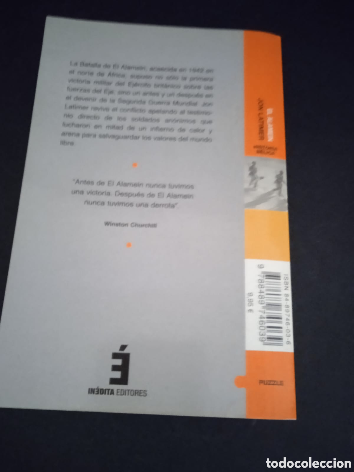 Libros de segunda mano: Libro El Alamein de Jon Latimer - Foto 3