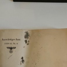 Libros de segunda mano: IMPORTANTE RARO LIBRO LOS DOCUMENTOS SECRETOS DEL ESTADO MAYOR FRANCES.1941