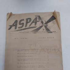 Libros de segunda mano: REVISTA ASPA. NÚMERO 50 DE 1940. Lote 387450994