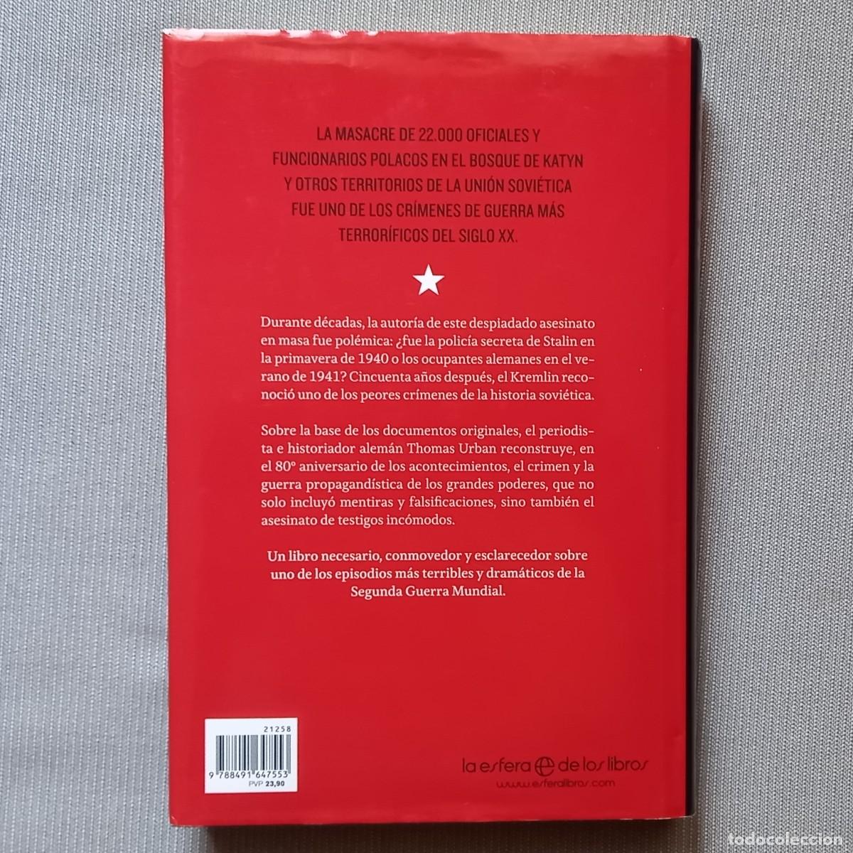 Libros de segunda mano: LA MATANZA DE KATYN - THOMAS URBAN - Foto 2