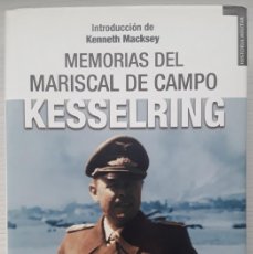 Libros de segunda mano: MEMORIAS DEL MARISCAL DE CAMPO KESSELRING.
