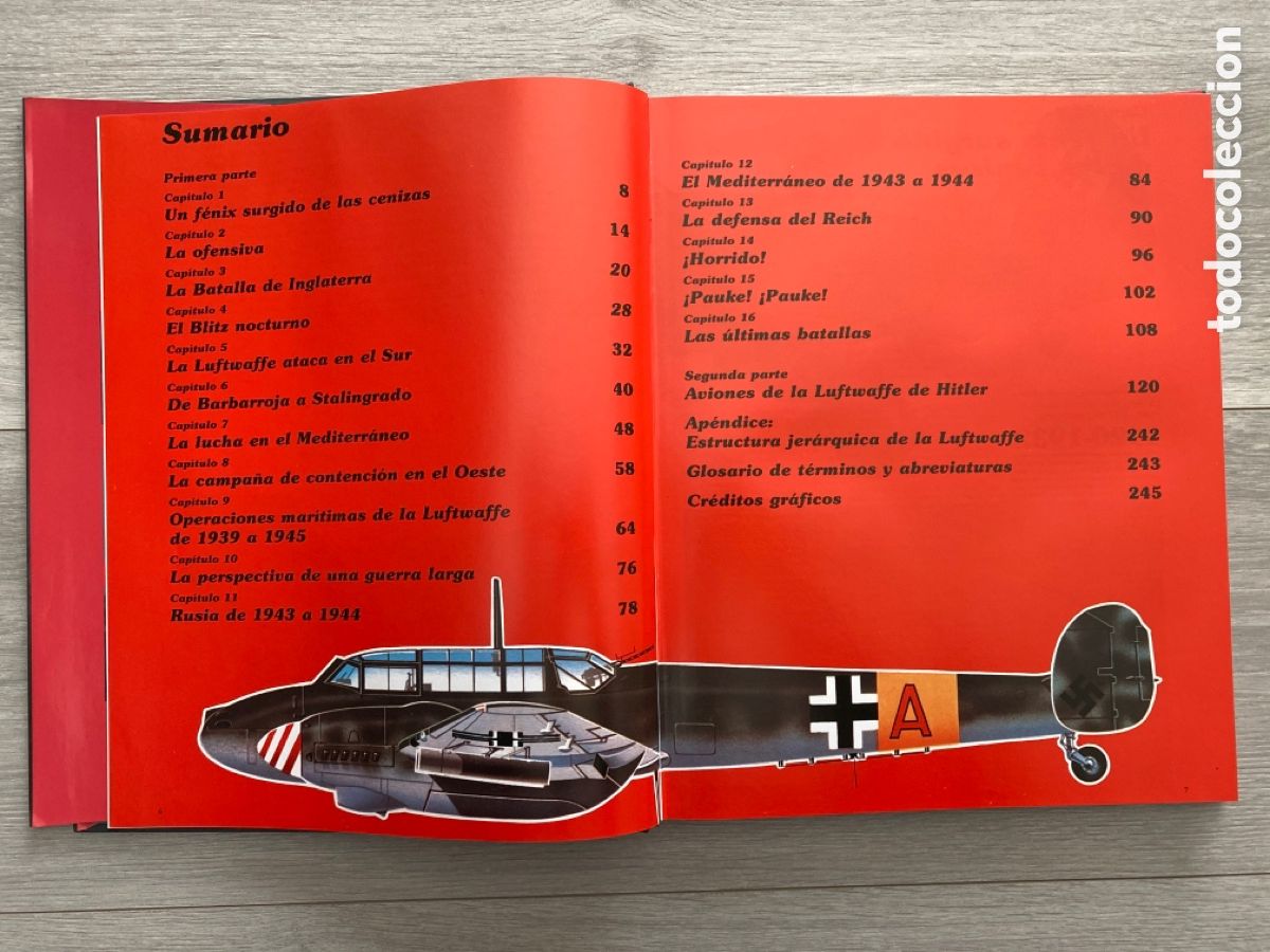 Libros de segunda mano: EL TERCER REICH. LUFTWAFFE. Editorial Optima. - Foto 6