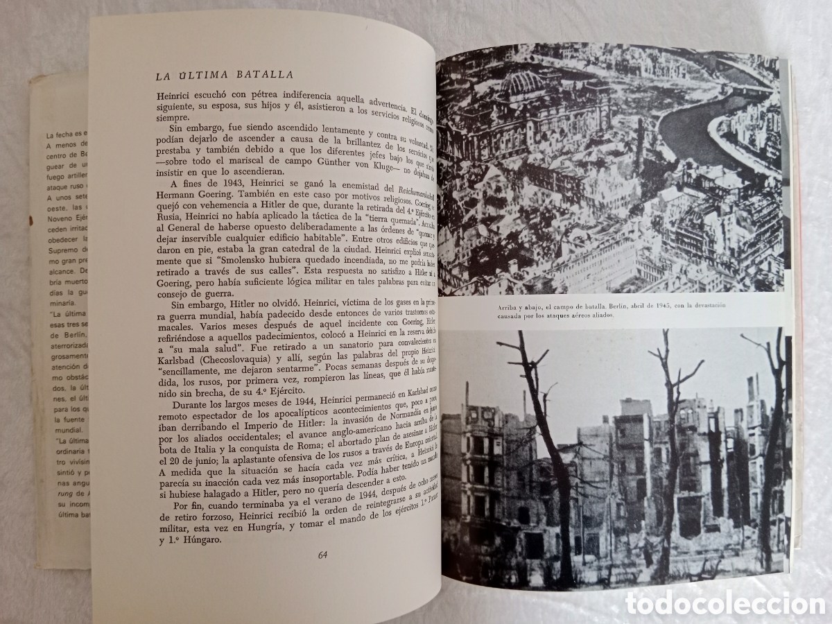 Libros de segunda mano: LA &Uacute;LTIMA BATALLA, CORNELIUS RYAN, PRIMERA EDICI&Oacute;N, 1966 - Foto 13
