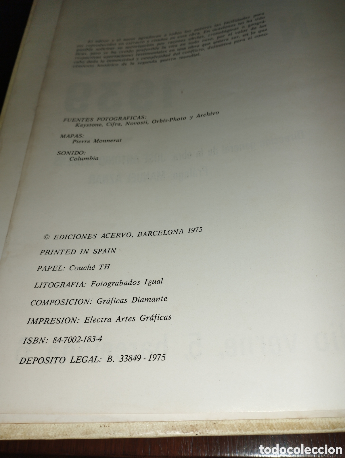 Libros de segunda mano: EUROPA EN LLAMAS 1939 - Foto 5