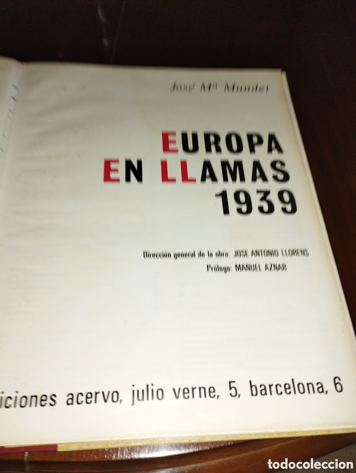 Libros de segunda mano: EUROPA EN LLAMAS 1939 - Foto 18