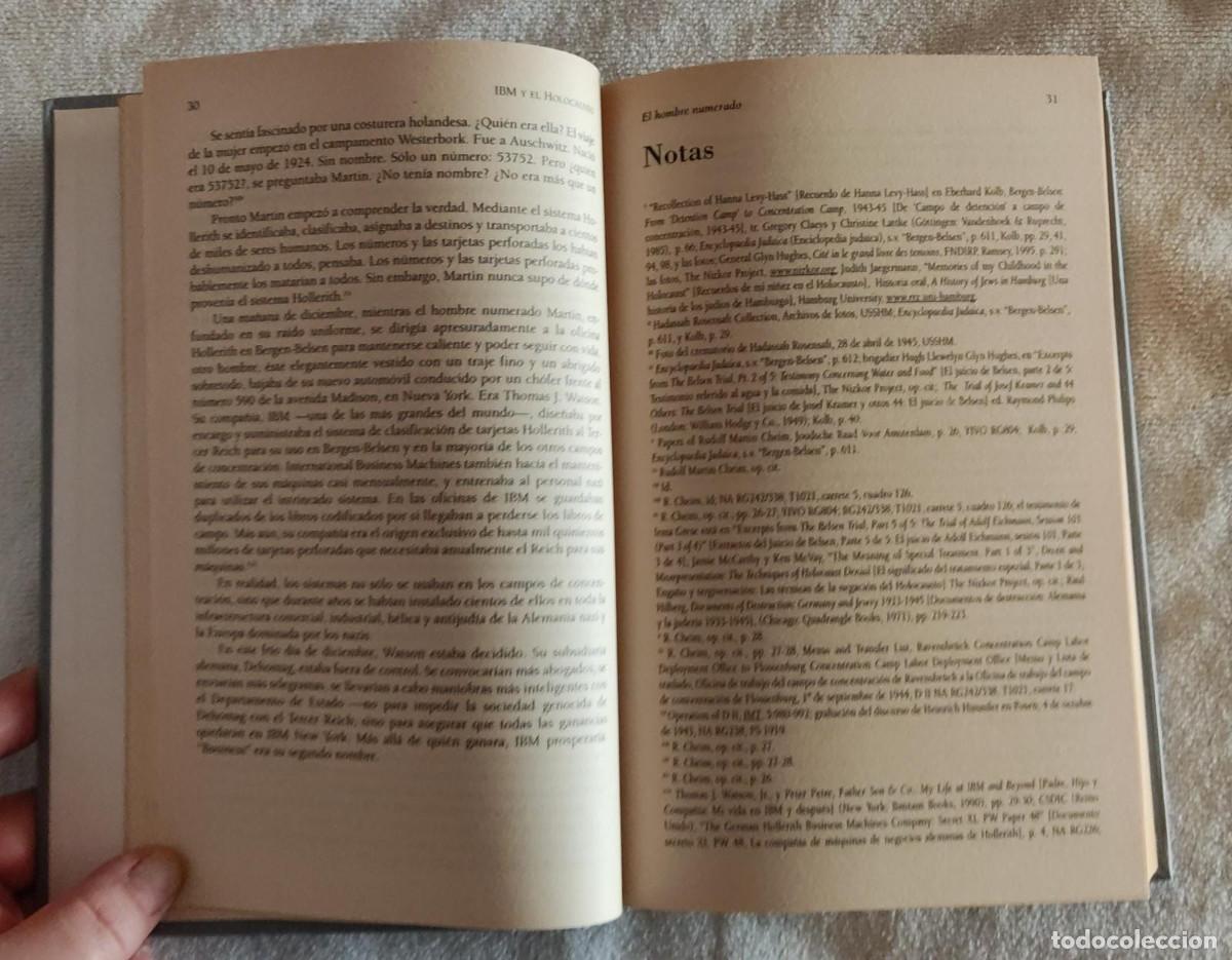 Libros de segunda mano: IBM Y EL HOLOCAUSTO. - Foto 8