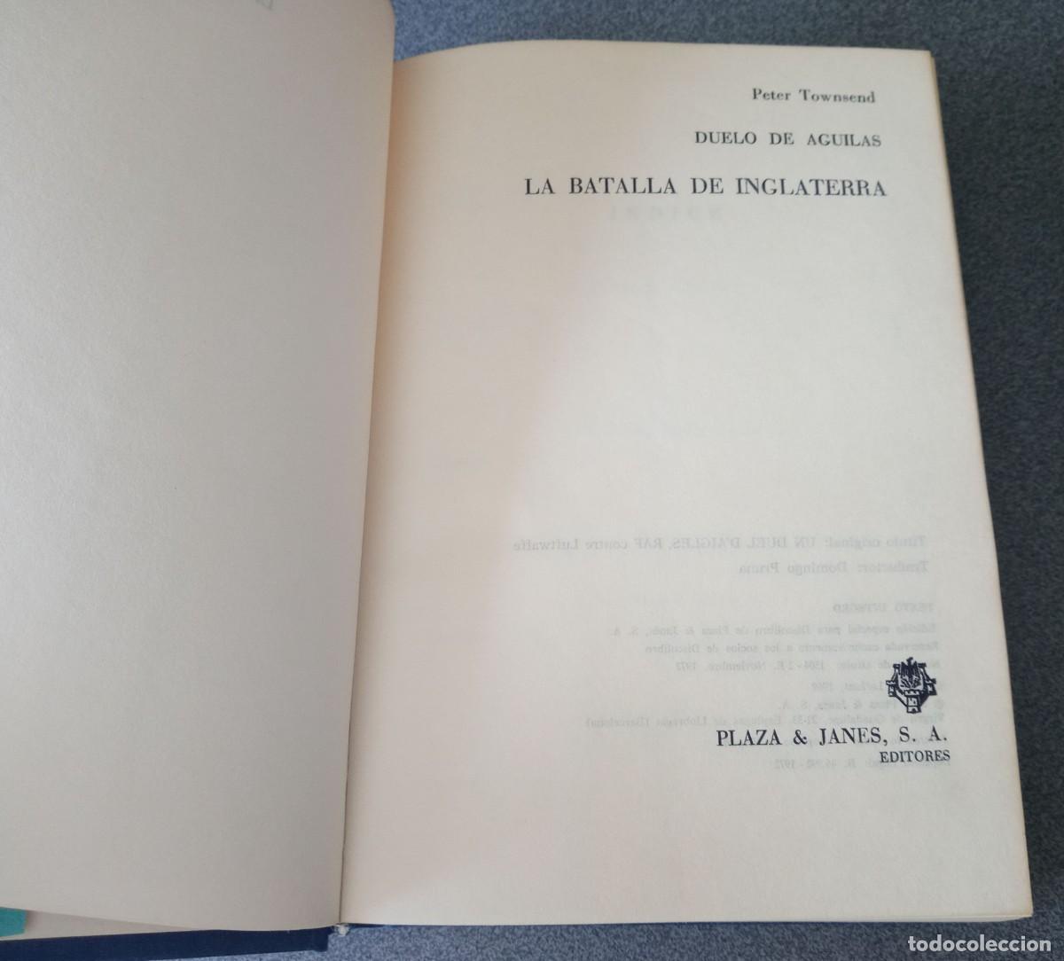 Libros de segunda mano: La Batalla De Inglaterra Peter Townsend - Foto 3