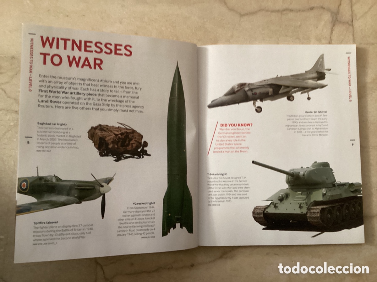 Libros de segunda mano: GU&Iacute;A DEL IMPERIAL WAR MUSEUM. LONDRES - Foto 6