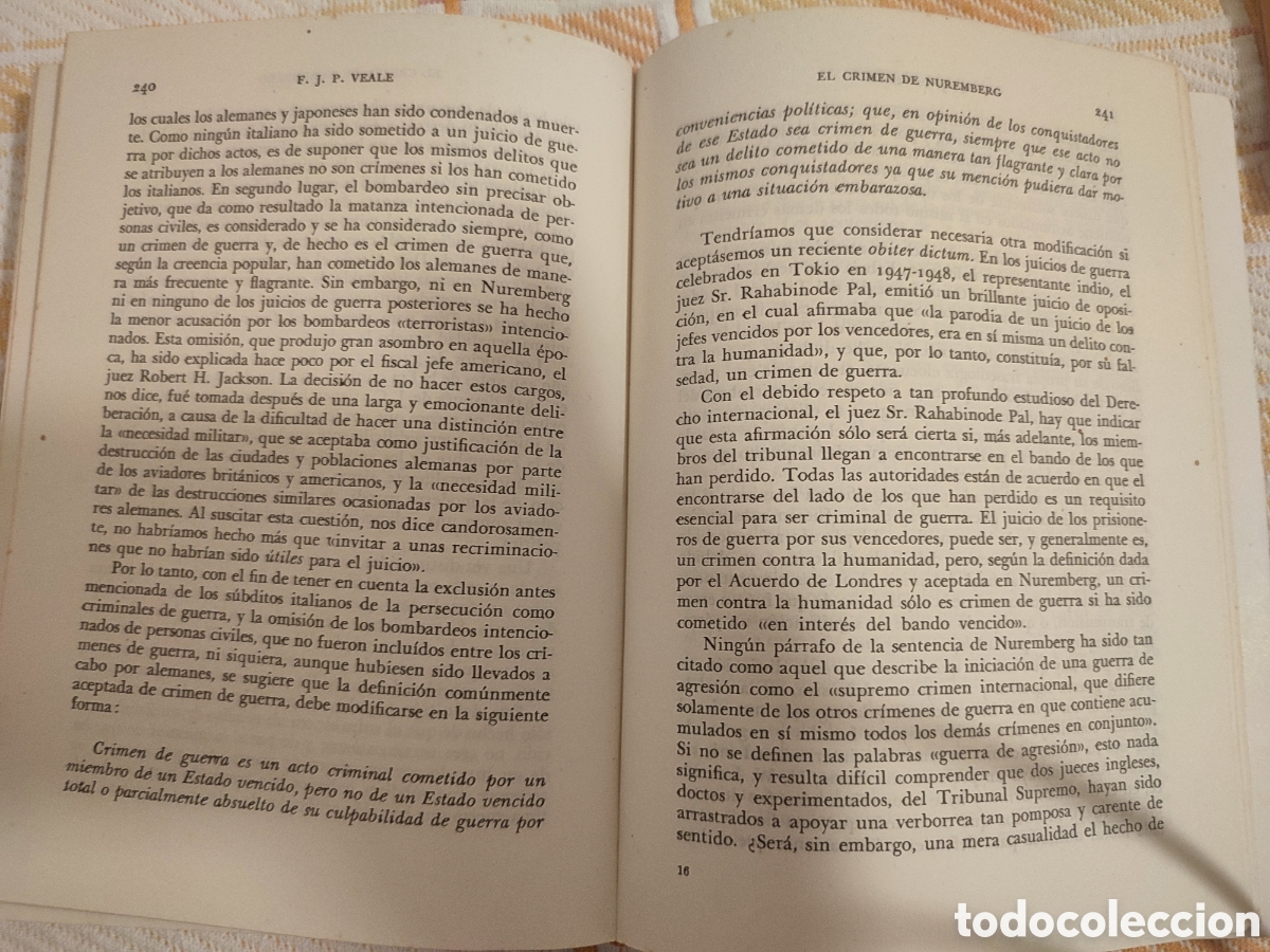 Libros de segunda mano: El crimen de Nuremberg - Foto 3