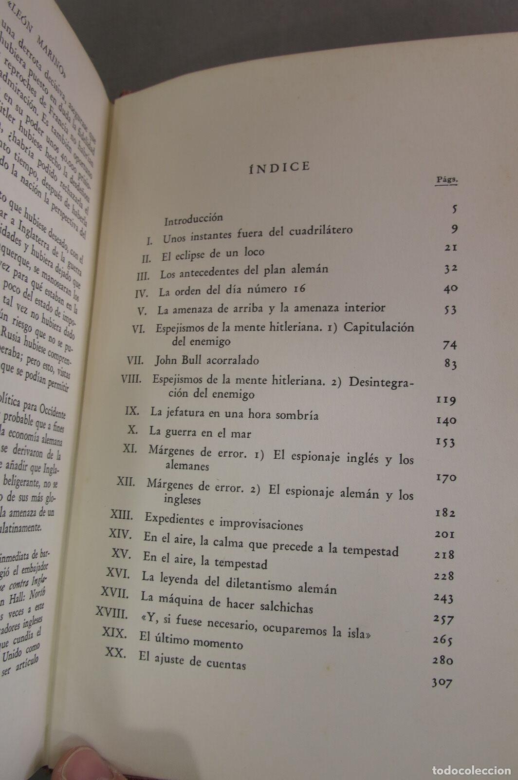Libros de segunda mano: Operacion Leon Marino. Fleming. 1960 - Foto 2