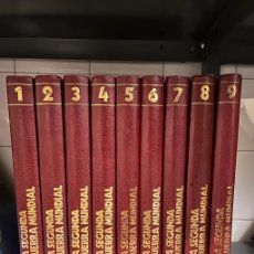 Libros de segunda mano: LA SEGUNDA GUERRA MUNDIAL - EDITORIAL SARPE, 1978, 9 TOMOS ( COMPLETA ) - ENCICLOPEDIA