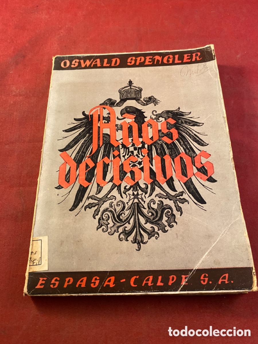 Libros de segunda mano: A&ntilde;os decisivos 1938 - Foto 1