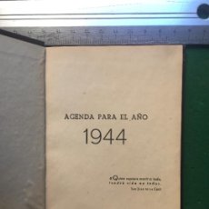 Libros de segunda mano: AGENDA PARA EL AÑO 1944
