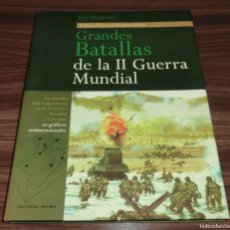 Libros de segunda mano: GRANDES BATALLAS DE LA II GUERRA MUNDIAL - JOHN MACDONALD (2 SEGUIMIENTOS)