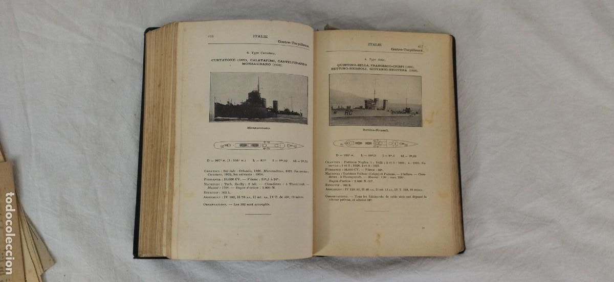 Libros de segunda mano: Les flottes de combat 1938 - Foto 5