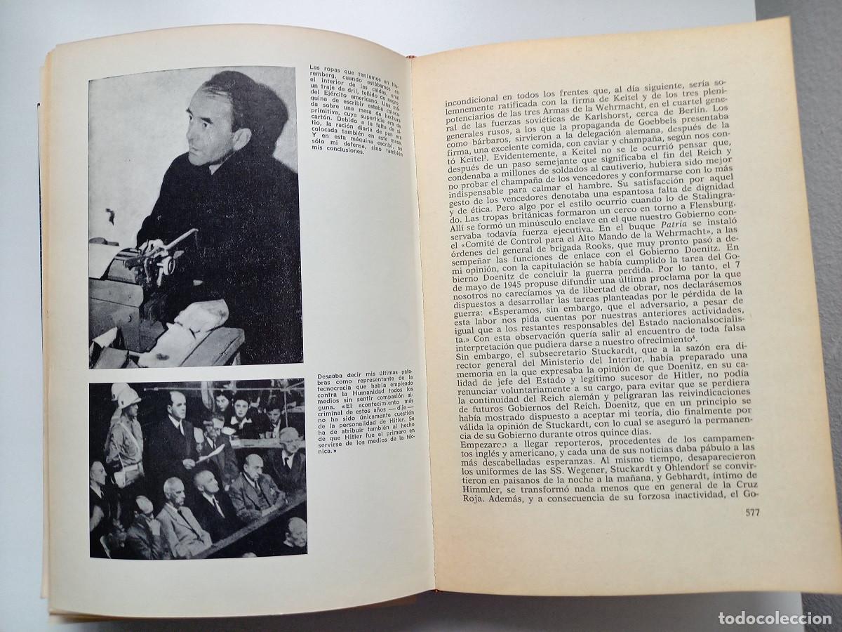 Libros de segunda mano: MEMORIAS. ALBERT SPEER - Foto 9