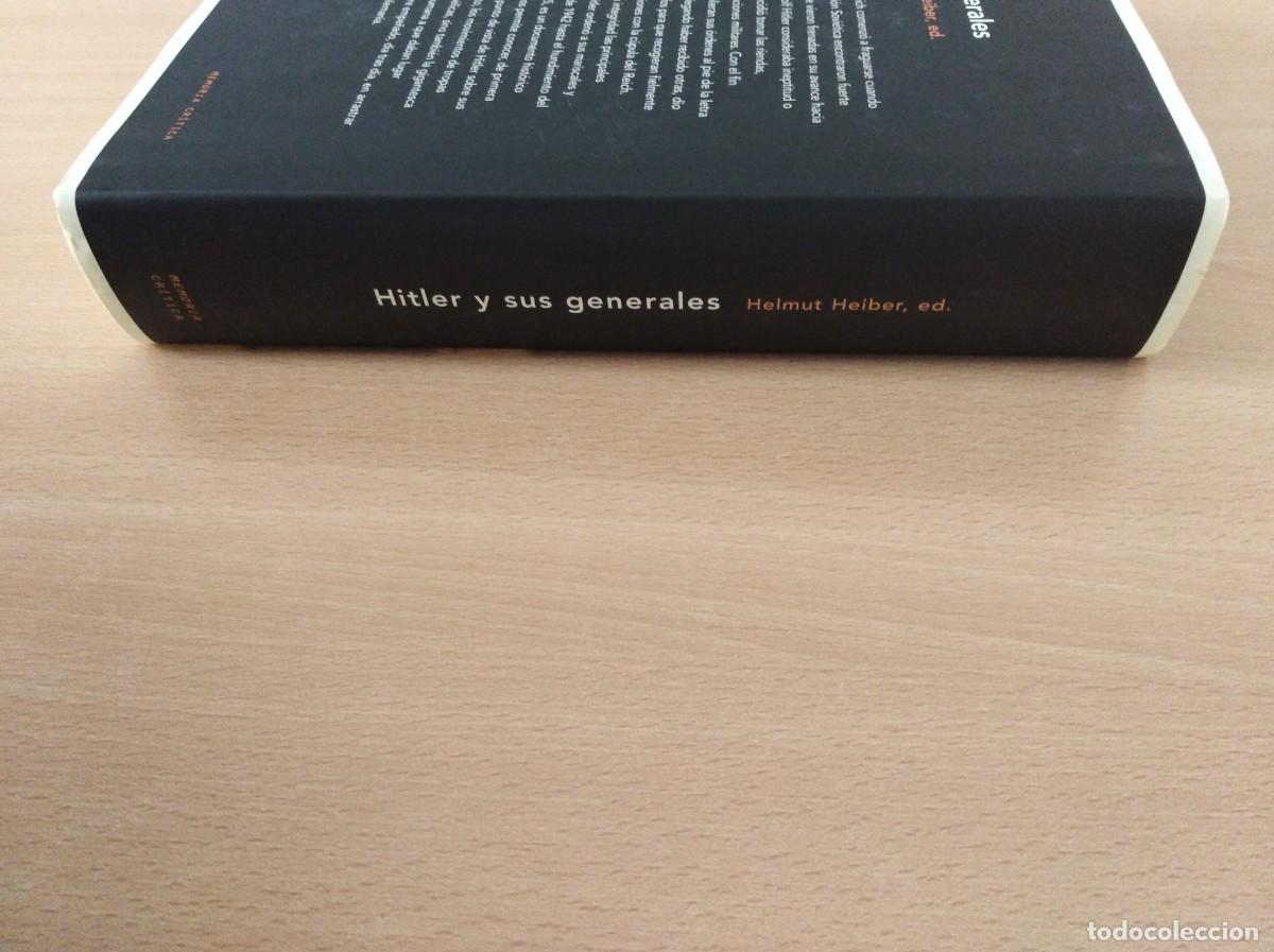 Libros de segunda mano: HITLER Y SUS GENERALES. Helmut Heiber, ed. - Foto 3