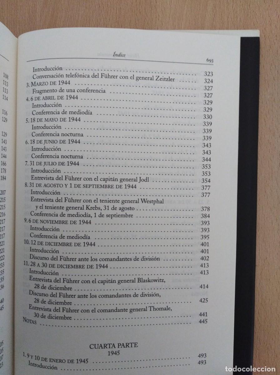 Libros de segunda mano: HITLER Y SUS GENERALES. Helmut Heiber, ed. - Foto 9