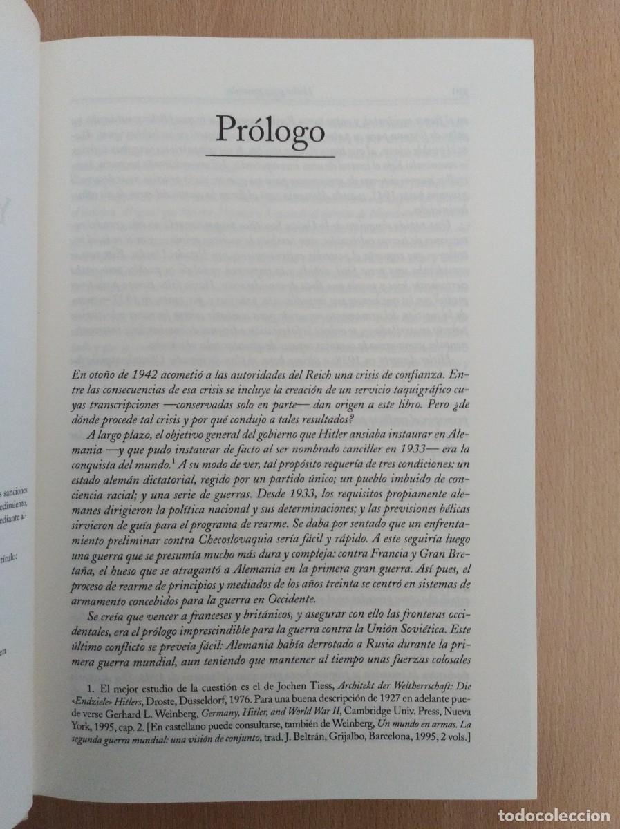 Libros de segunda mano: HITLER Y SUS GENERALES. Helmut Heiber, ed. - Foto 11