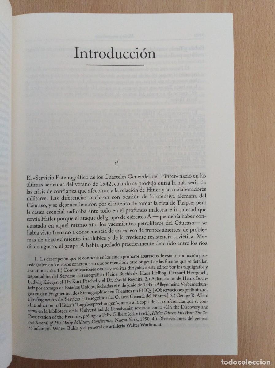 Libros de segunda mano: HITLER Y SUS GENERALES. Helmut Heiber, ed. - Foto 12
