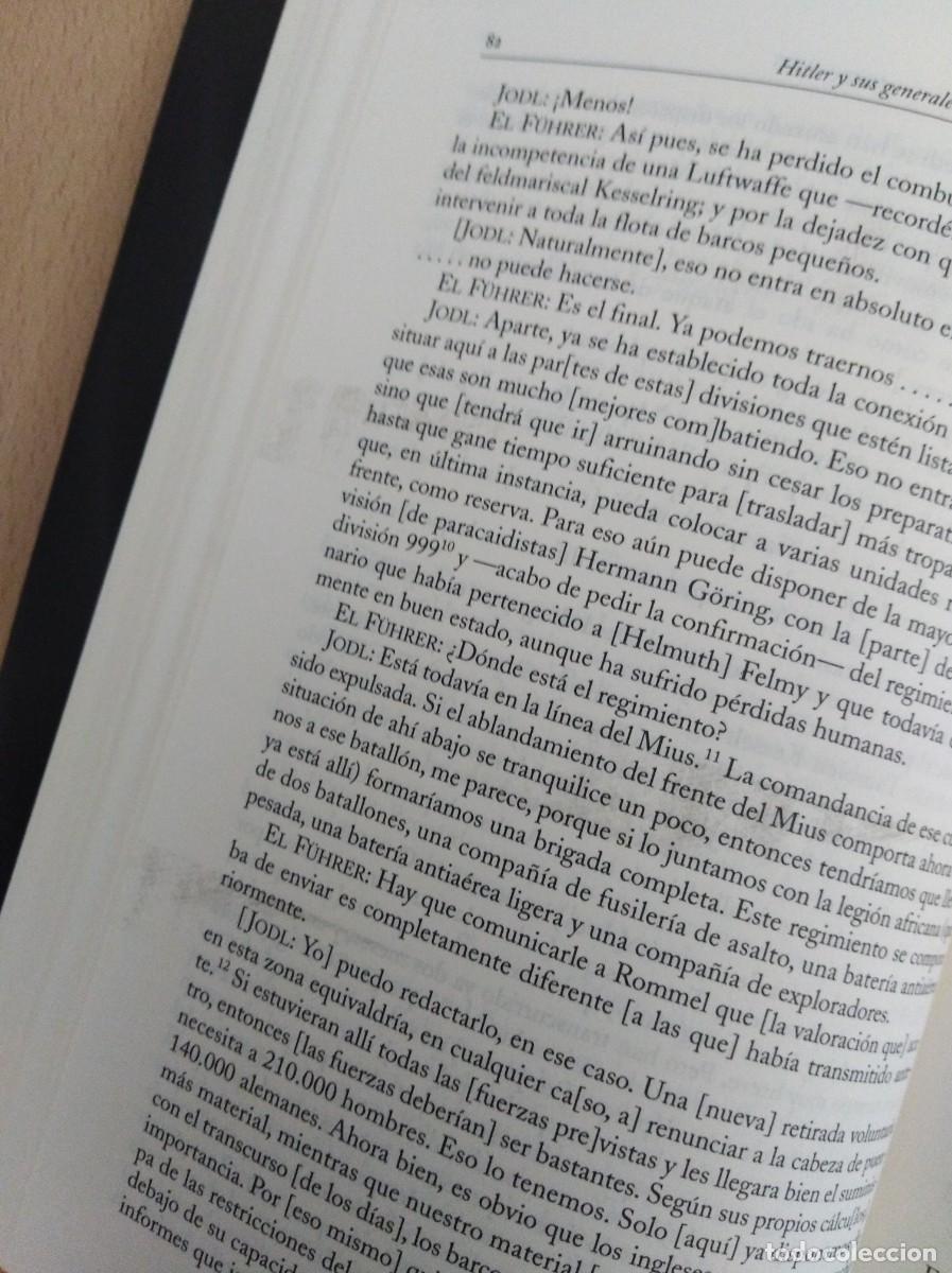 Libros de segunda mano: HITLER Y SUS GENERALES. Helmut Heiber, ed. - Foto 15