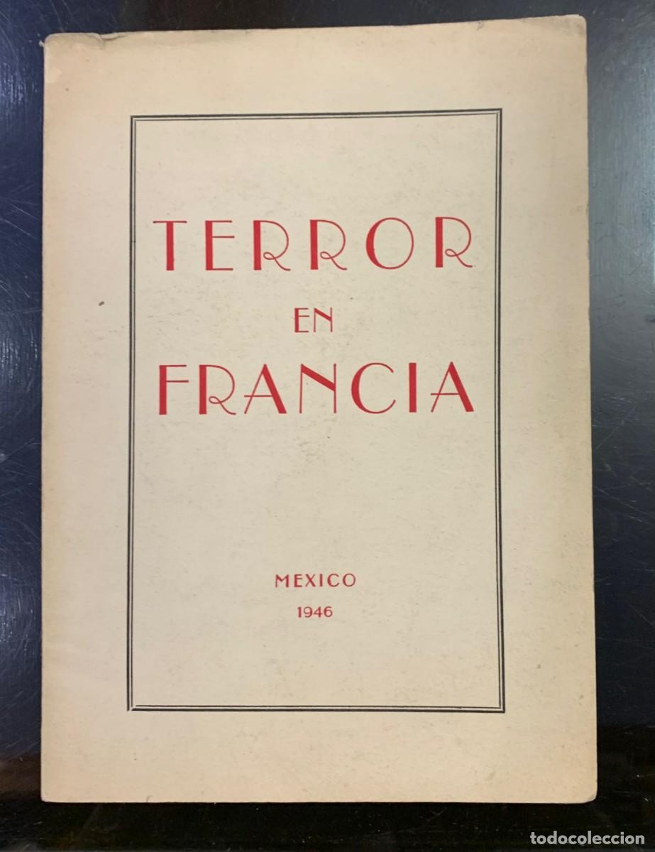 Libros de segunda mano: Terror en Francia - Foto 1