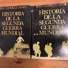 Libros de segunda mano: HISTORIA DE LA SEGUNDA GUERRA MUNDIAL - 2 TOMOS - POR B.H. LIDDELL HART - ED. LUIS DE CARALT 1972