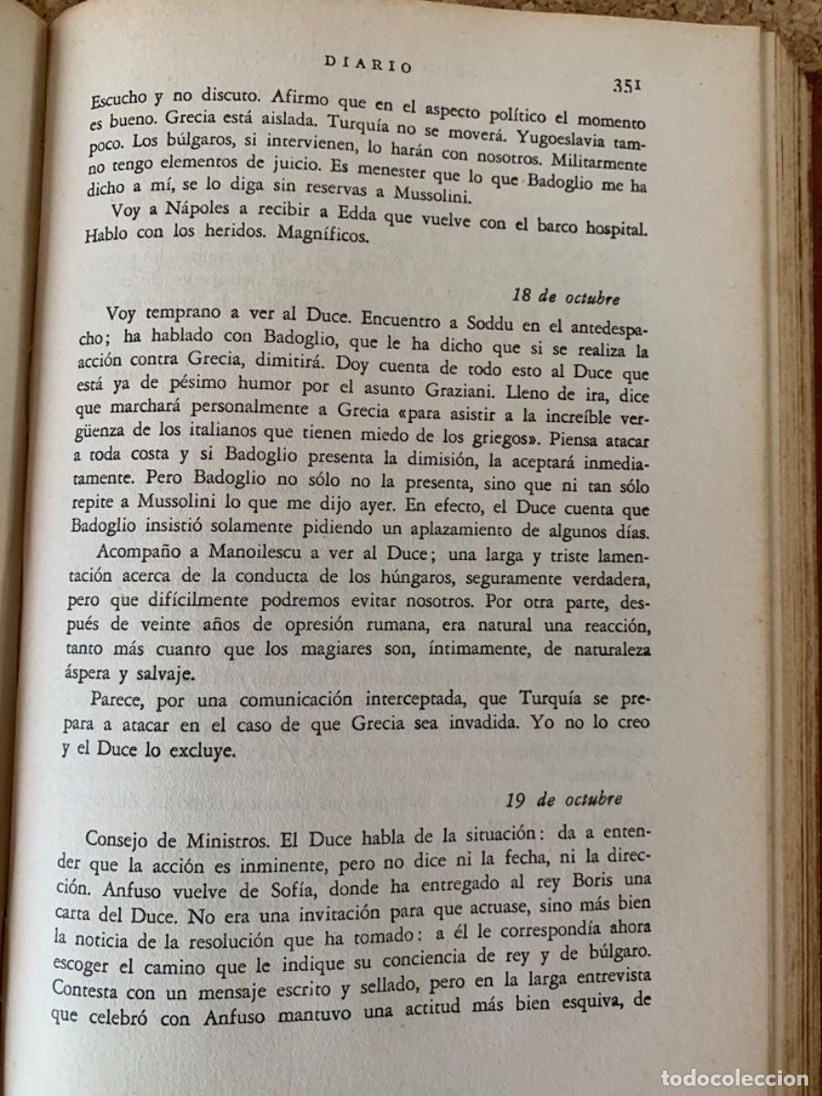 Libros de segunda mano: Ciano, Diario (Bols 24) - Foto 5