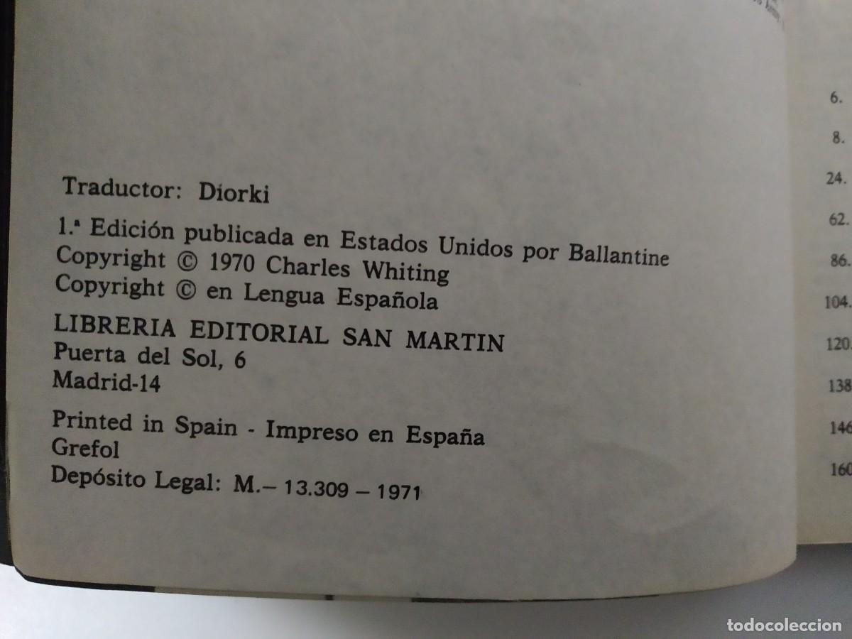 Libros de segunda mano: EDITORIAL SAN MARTIN. PATTON DE CHARLES WHITING - Foto 7
