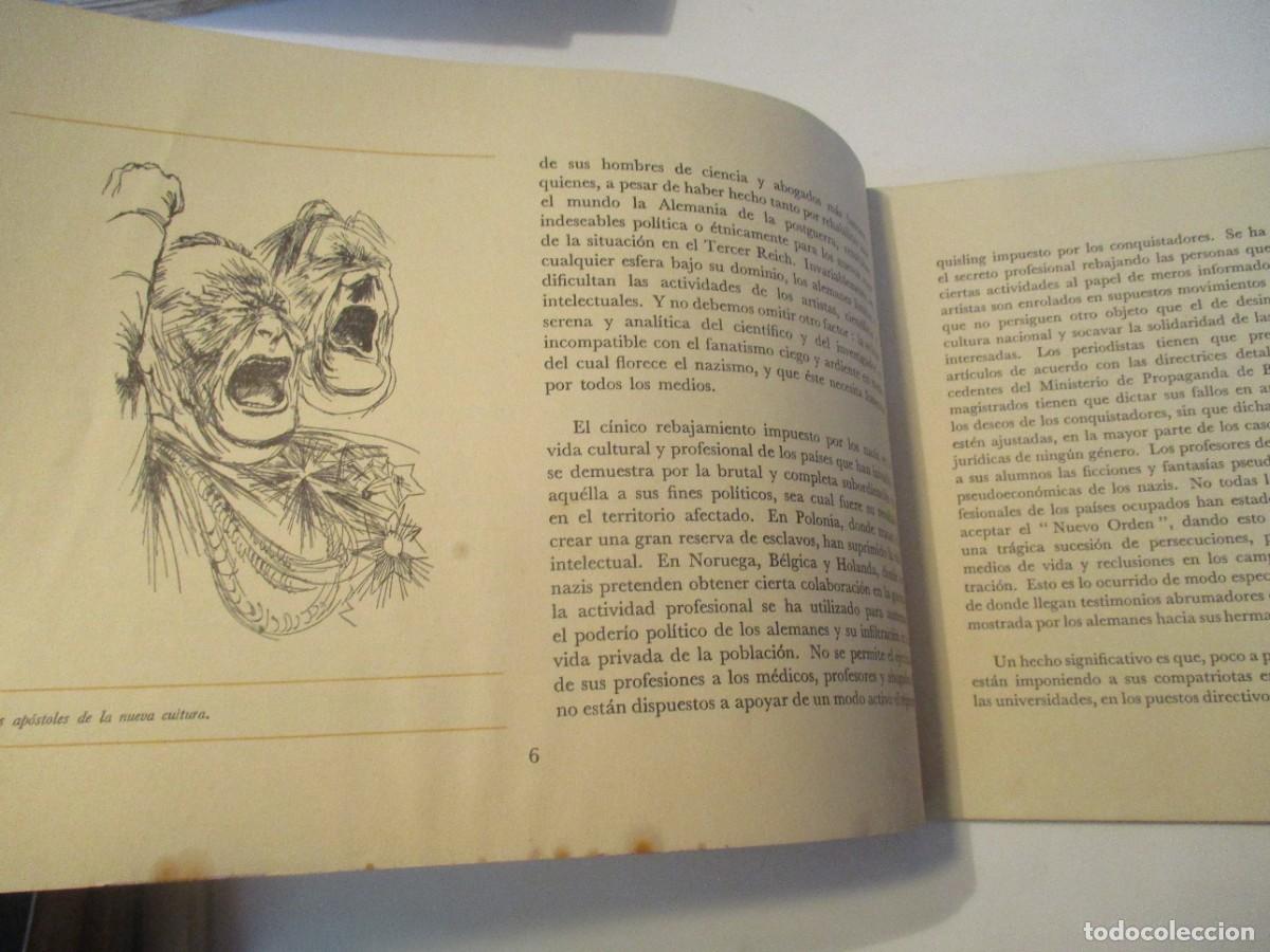 Libros de segunda mano: VV.AA. Los nazis y el intelecto W23387 - Foto 3